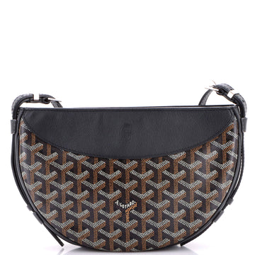 Goyard Hirondelle Shoulder Bag Coated Canvas and Leather