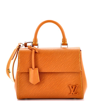 Louis Vuitton Cluny Top Handle Bag Epi Leather Mini