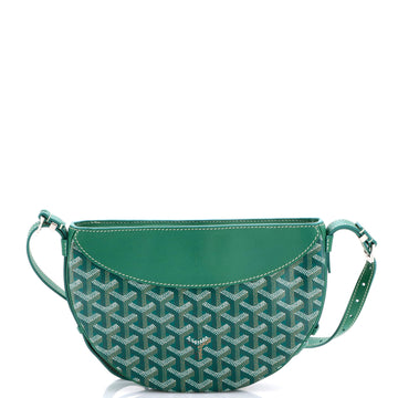 Goyard Hirondelle Shoulder Bag Coated Canvas and Leather