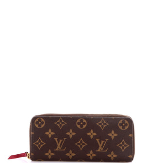Louis Vuitton Clemence Wallet Monogram Canvas
