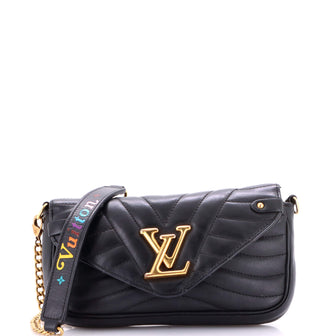 Louis Vuitton New Wave Chain Pochette Quilted Leather