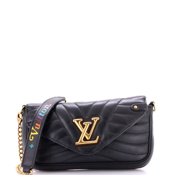 Louis Vuitton New Wave Chain Pochette Quilted Leather