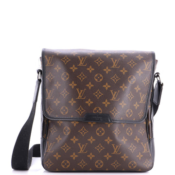 Louis Vuitton Bass Messenger Bag Macassar Monogram Canvas MM