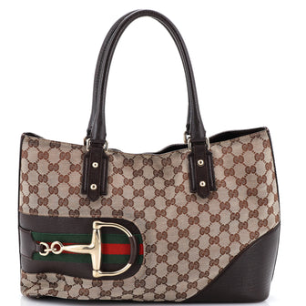 Gucci Hasler Tote GG Canvas Medium