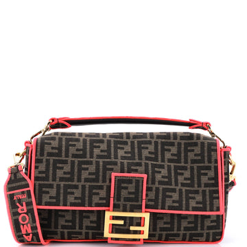 Fendi Baguette NM Bag Zucca Canvas Large
