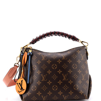 Louis Vuitton Braided Handle Beaubourg Hobo Monogram Canvas Mini