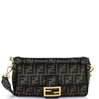Fendi Baguette NM Bag Zucca Canvas Medium