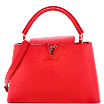 Louis Vuitton Capucines Bag Leather PM