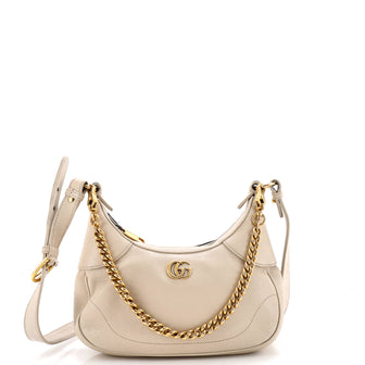 Gucci Aphrodite Zip Shoulder Bag Leather Small
