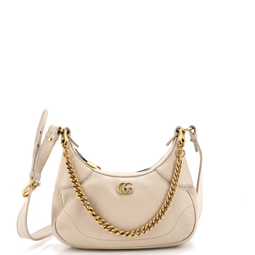 Gucci Aphrodite Zip Shoulder Bag Leather Small