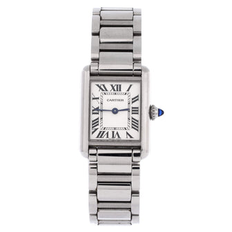 Cartier Must de Cartier Tank Quartz Watch Stainless Steel 22