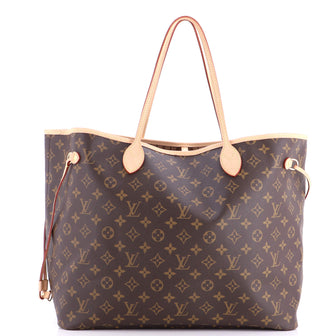 Louis Vuitton Neverfull NM Tote Monogram Canvas GM