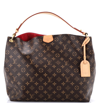 Louis Vuitton Graceful Handbag Monogram Canvas MM