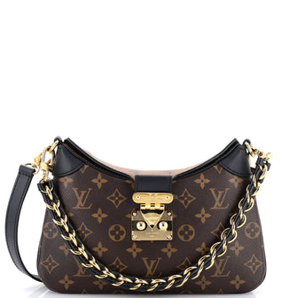 Louis Vuitton LV Twinny Handbag Monogram Canvas and Reverse Monogram Canvas with Leather