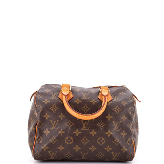 Louis Vuitton Speedy Handbag Monogram Canvas 25
