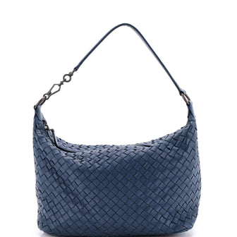 Bottega Veneta Zip Hobo Intrecciato Nappa Small