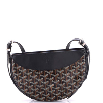 Goyard Hirondelle Shoulder Bag Coated Canvas and Leather