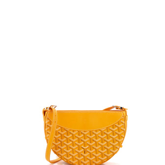 Goyard Hirondelle Shoulder Bag Coated Canvas and Leather
