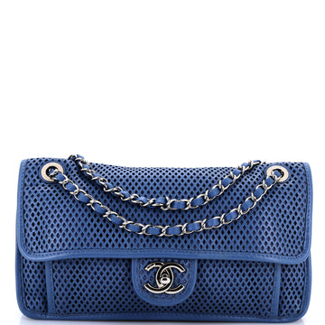 Chanel Up In The Air Flap Bag Perforated Leather Medium