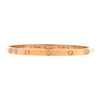 Cartier Love Bracelet 18K Rose Gold Small