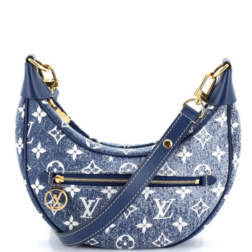 Louis Vuitton Loop Handbag Monogram Jacquard Denim