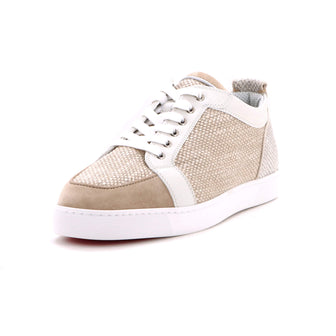 Christian Louboutin Men's Rantulow Orlato Flat Sneakers Fabric and Leather