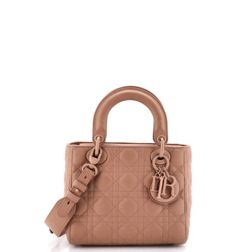 Christian Dior Ultra Matte My ABCDior Lady Dior Bag Cannage Quilt Calfskin