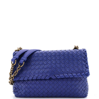 Bottega Veneta Olimpia Crossbody Bag Intrecciato Nappa Small