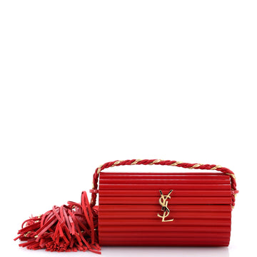 Saint Laurent Opium Box Bag Plexiglass
