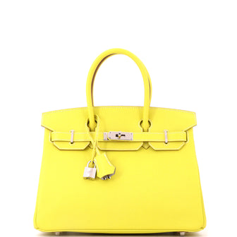Hermes Candy Birkin Bag Epsom 30