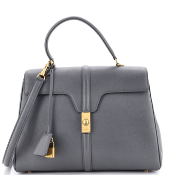 Celine 16 Top Handle Bag Grained Calfskin Medium