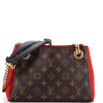 Louis Vuitton Surene Handbag Monogram Canvas with Leather BB