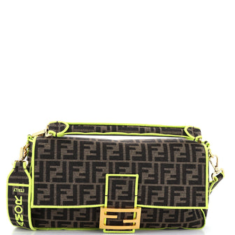 Fendi Baguette NM Bag Zucca Canvas Large