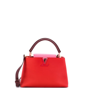 Louis Vuitton Capucines Bag Leather PM