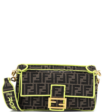 Fendi Baguette NM Bag Zucca Canvas Medium