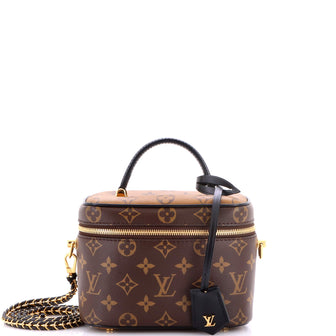 Louis Vuitton Vanity Handbag Reverse Monogram Canvas PM