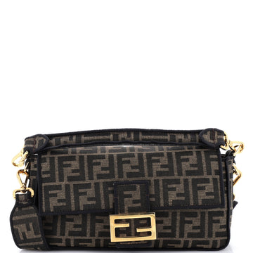 Fendi Baguette NM Bag Zucca Canvas Medium