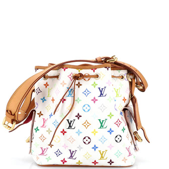 Louis Vuitton Petit Noe Handbag Monogram Multicolor