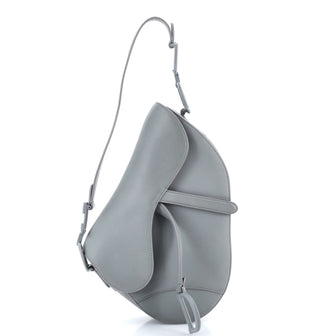 Christian Dior Ultra Matte Saddle Handbag Leather Medium