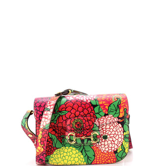 Gucci Horsebit 1955 Shoulder Bag Printed Leather Small