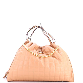 Gucci Deco Tote Matelasse Leather Large
