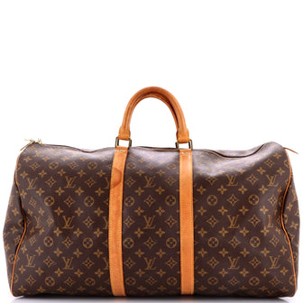 Louis Vuitton Keepall Bag Monogram Canvas 55