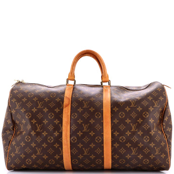 Louis Vuitton Keepall Bag Monogram Canvas 55