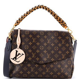 Louis Vuitton Braided Handle Beaubourg Handbag Monogram Canvas MM