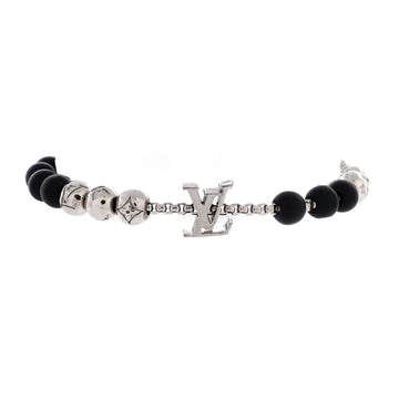 Louis Vuitton Monogram Beads Bracelet Metal