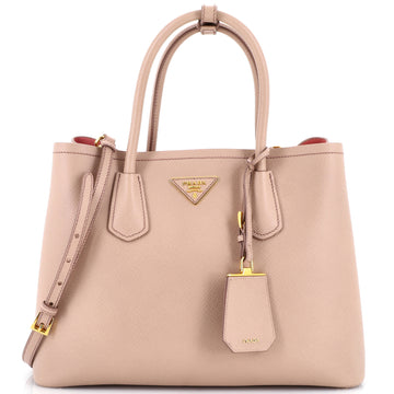 Prada Cuir Double Tote Saffiano Leather Medium