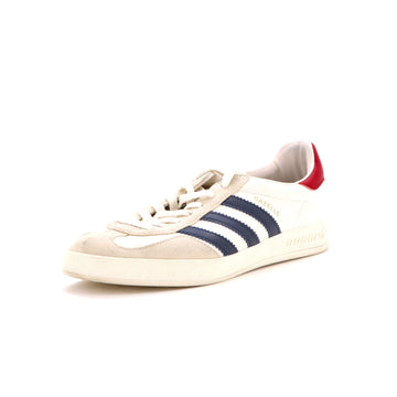 Gucci x Adidas Men's Gazelle Sneakers Leather and Suede with Faux Leather