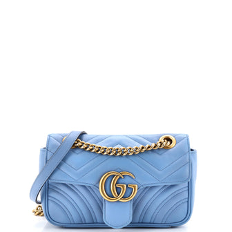 Gucci GG Marmont Flap Bag Matelasse Leather Mini