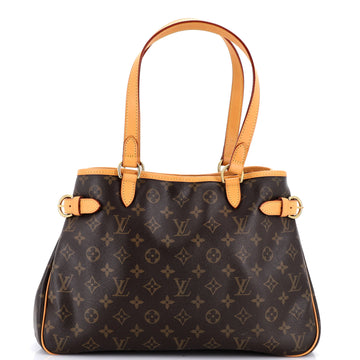 Louis Vuitton Batignolles Handbag Monogram Canvas Horizontal