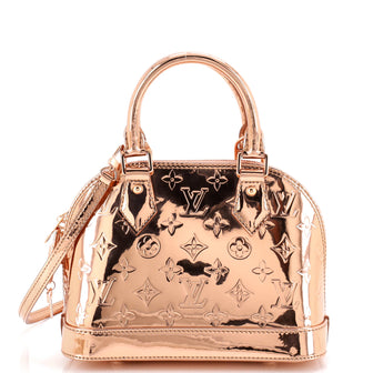 Louis Vuitton Alma Handbag Monogram Miroir PVC BB